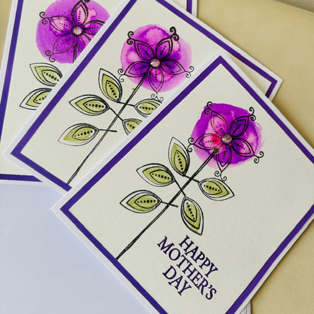 M Day - purple flower