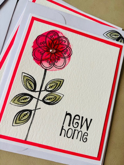 new home - red rose