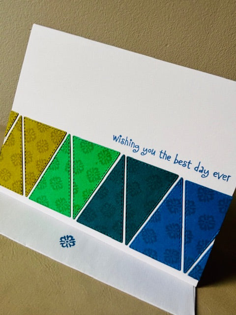 wishing you - triangles