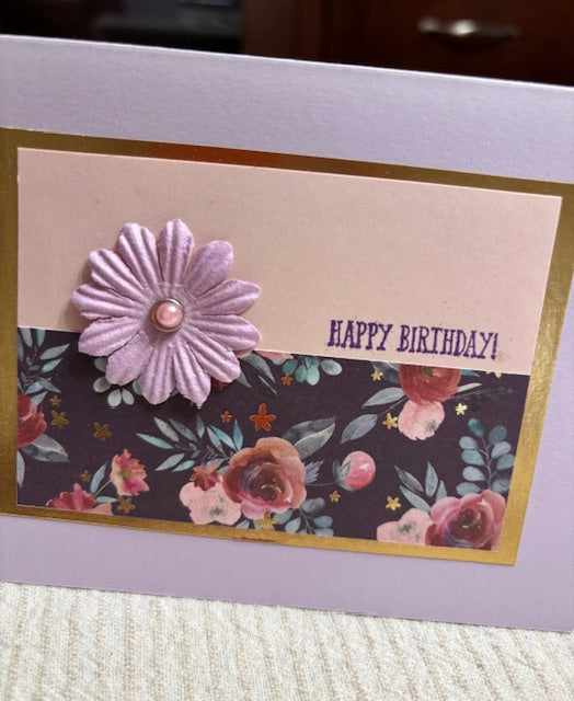 mauve floral