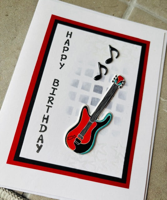 guitar - red