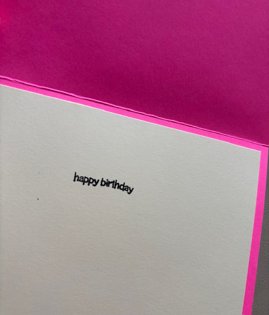 sunny day - neon pink