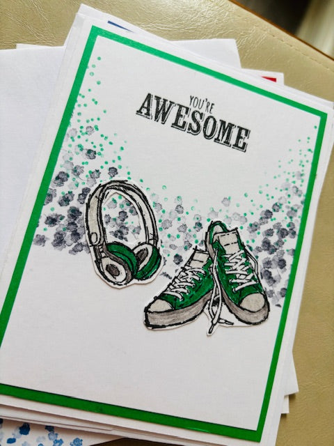 you're awesome - green