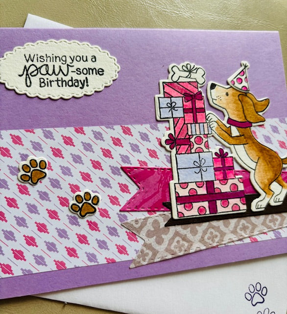 pawesome light purple