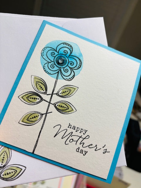 M Day - blue flower2