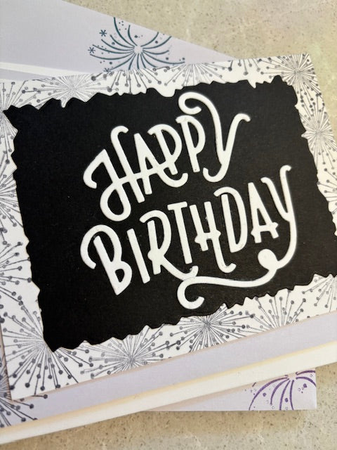 birthday cut - black