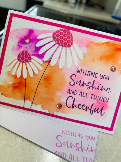 sunshine and cheer - pink