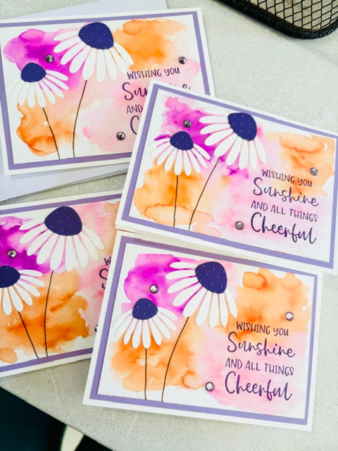 sunshine and cheer - purple