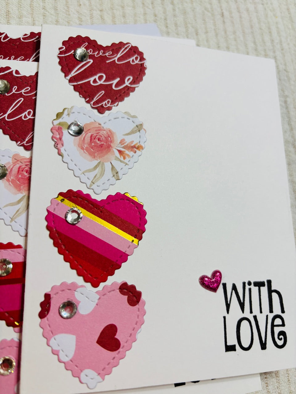 with love - pink/red