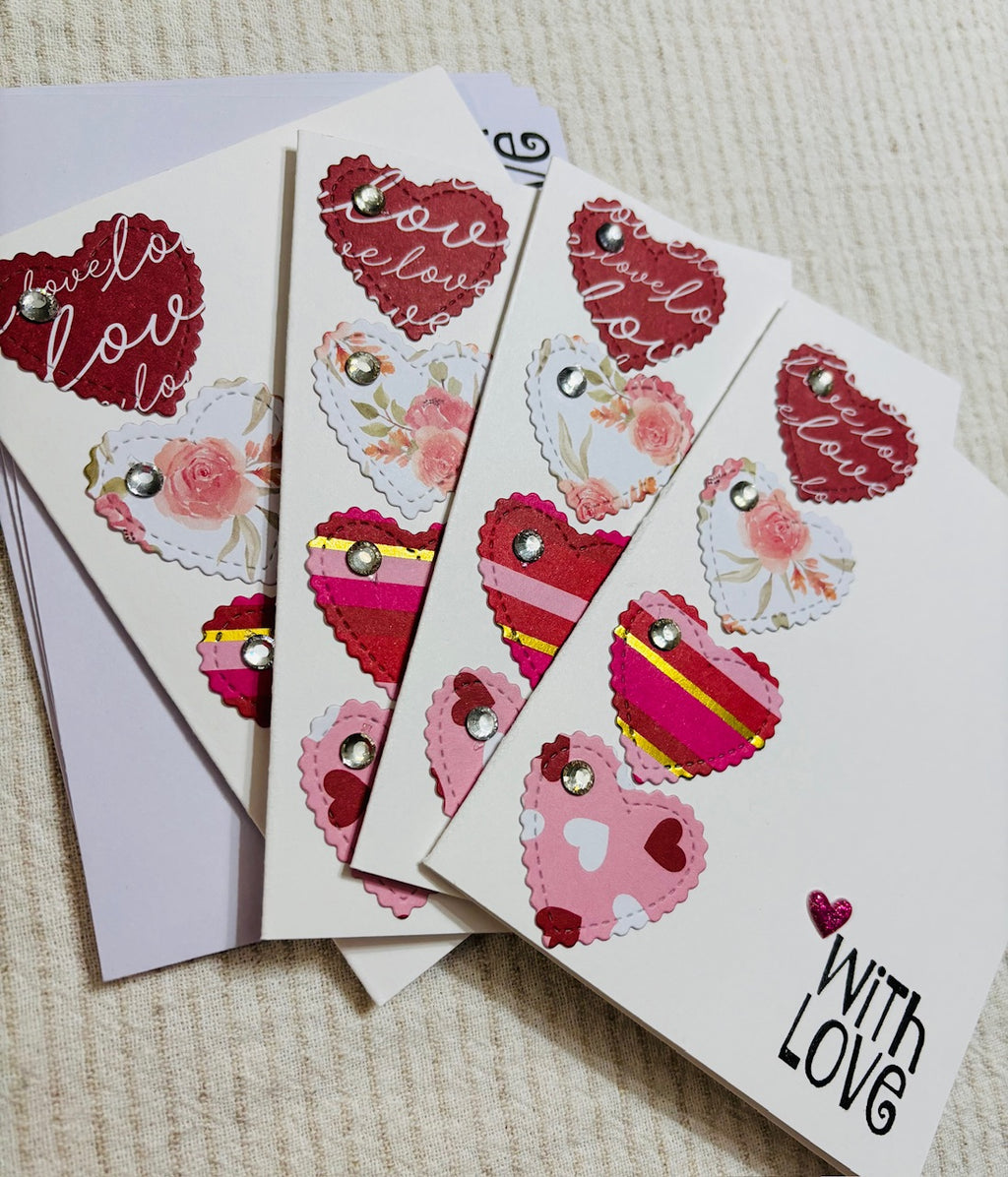 with love - pink/red
