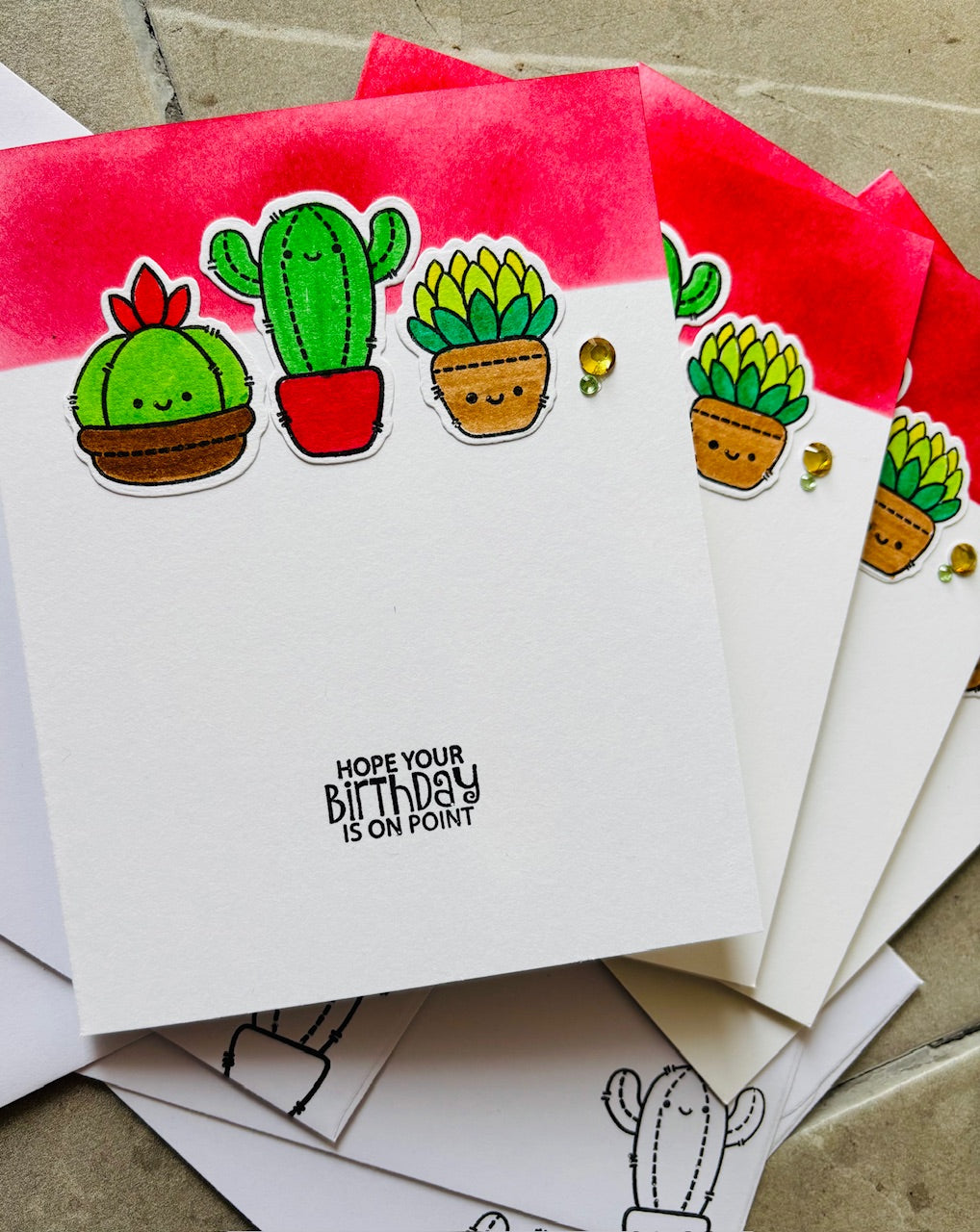 Cactus - red