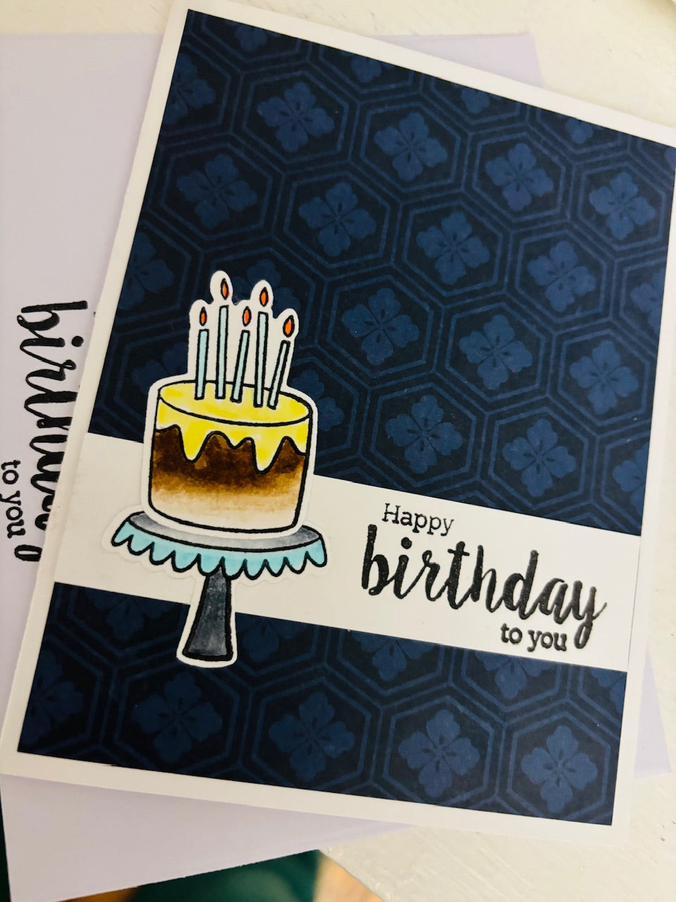 cake - navy