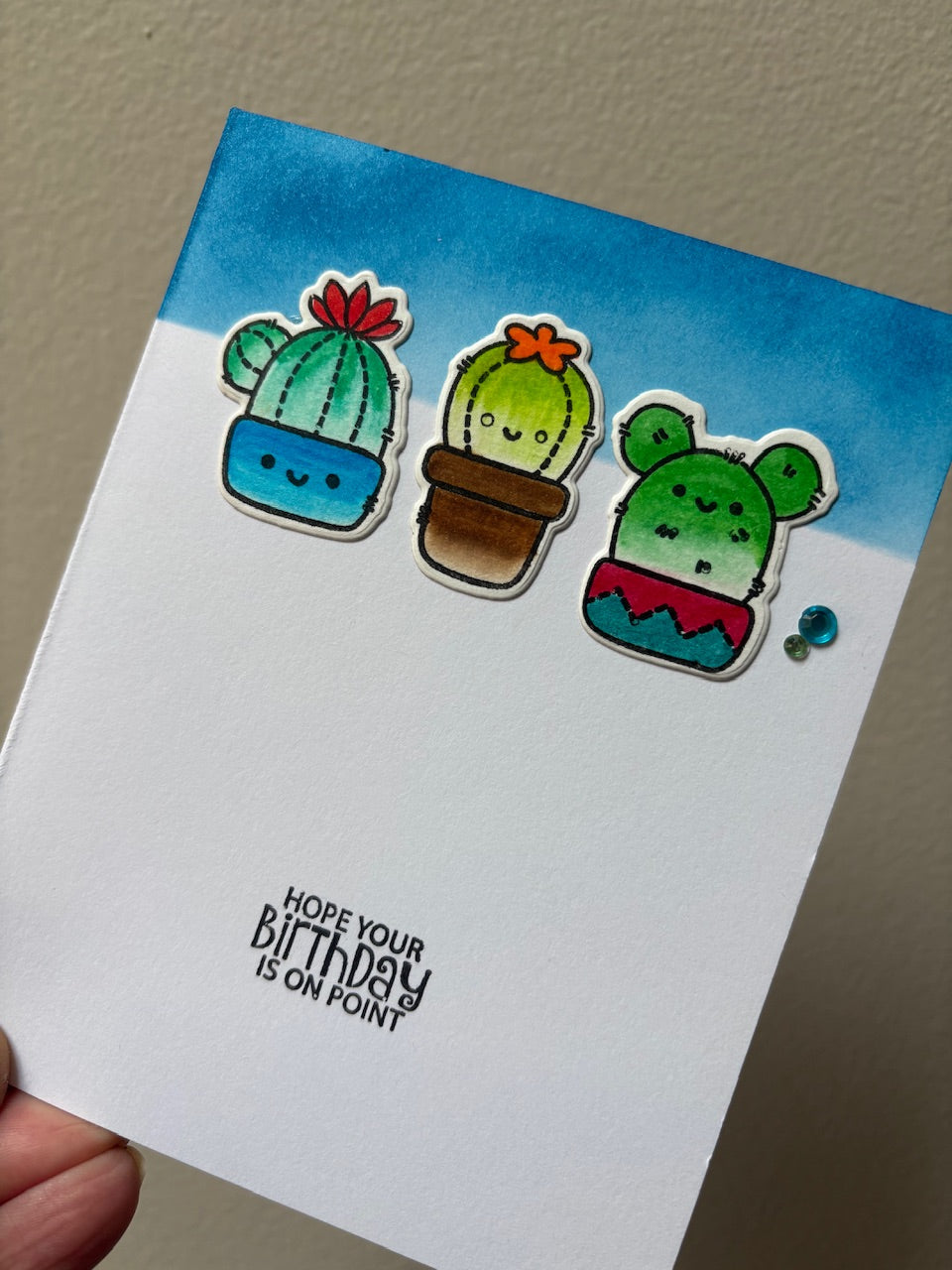 Cactus - blue