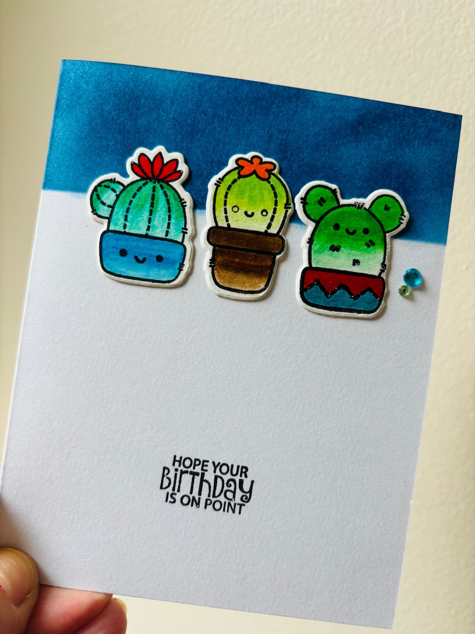 Cactus - blue