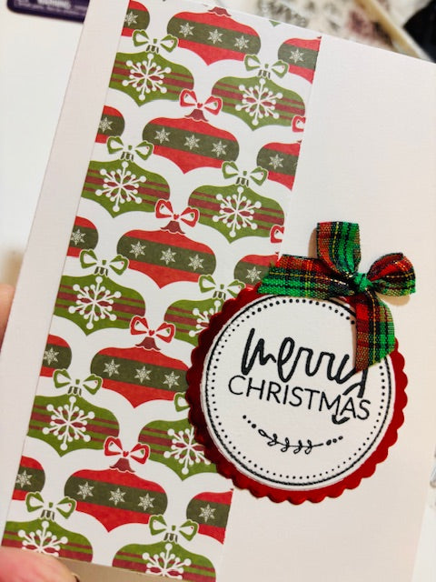 Merry Christmas - red/green