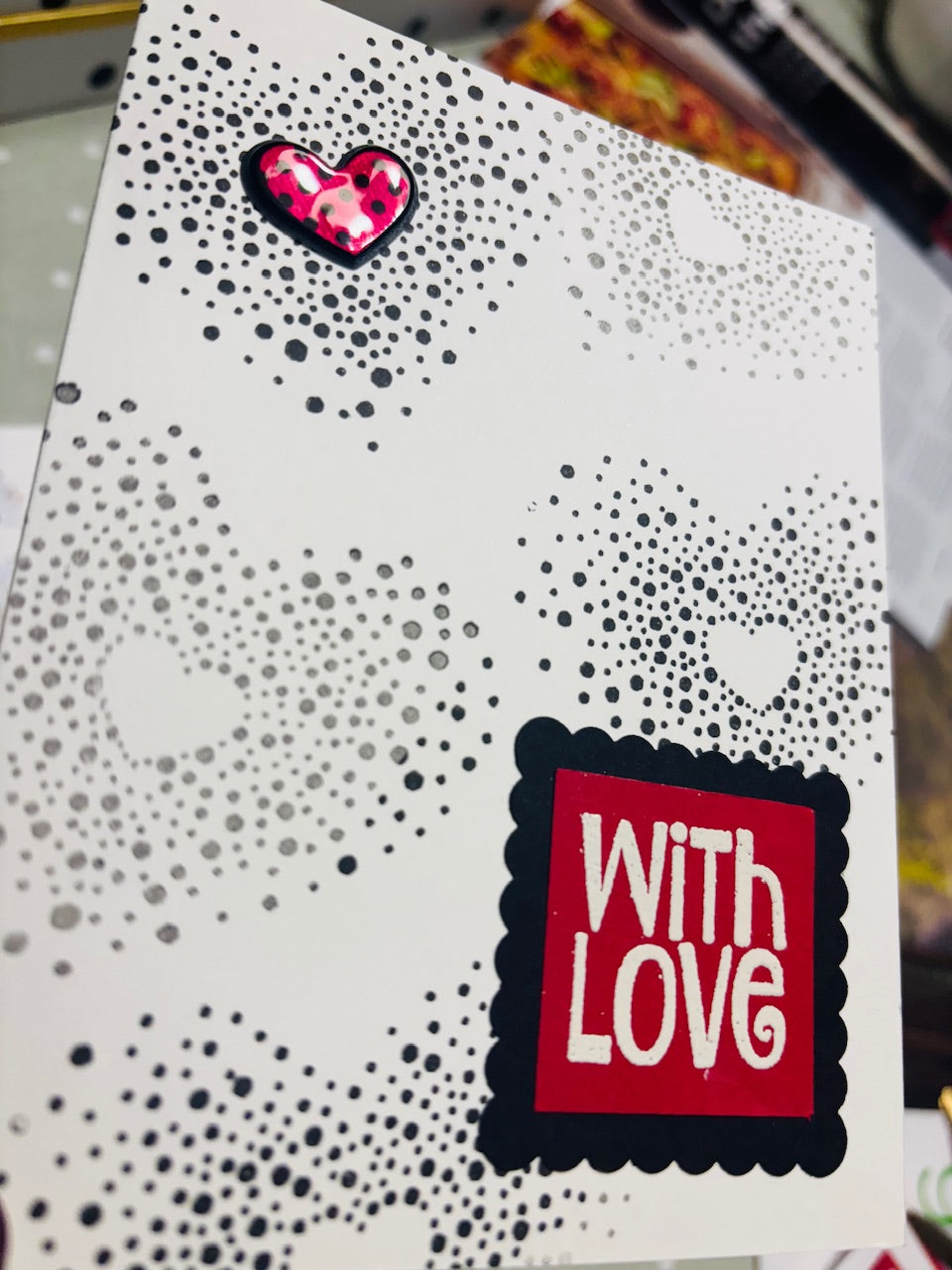 with love - white/black